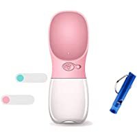 Los mejores  - RCRuning-EU Botellas para Perros Portatil- Botella Agua Perro-Pet Portable Water- Pets Feeder for Pet Walking Travelling…